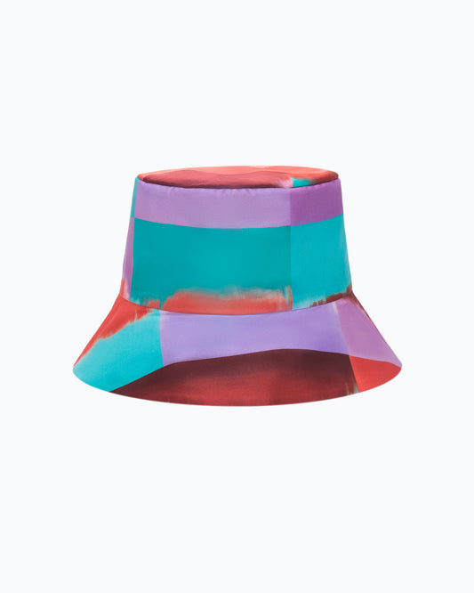 Hilma silk bucket hat