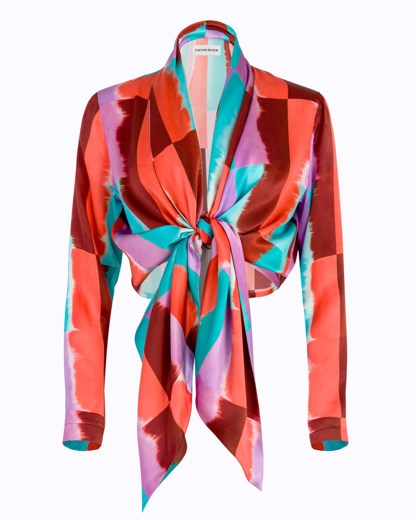 Camille silk blouse